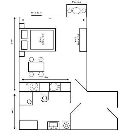 Steffany's Court W Balcony In Center Appartamento *